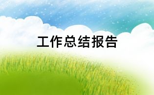 工作總結報告